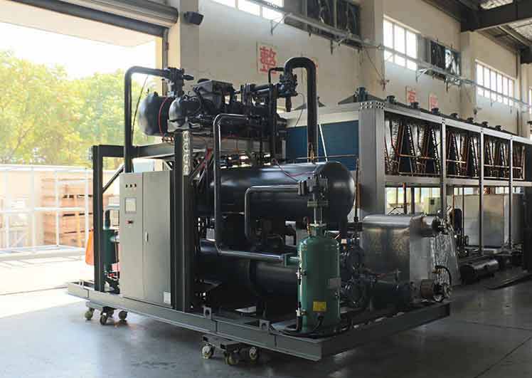 螺桿式低溫復(fù)疊機組